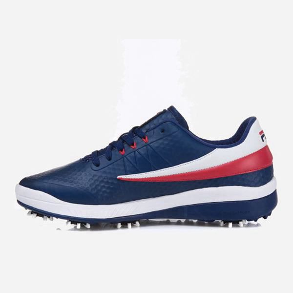 Fila Field Og Men's Golf Shoes - Navy/White,NZ 501-67805